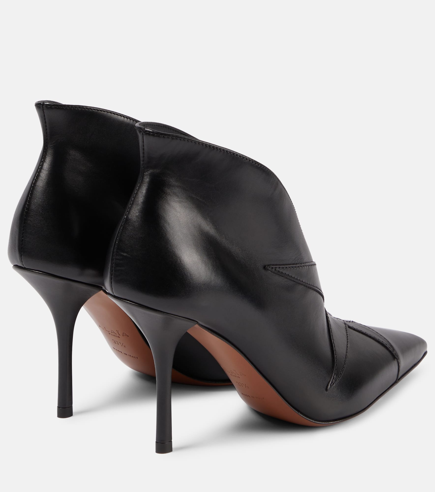 Leather ankle boots - 3