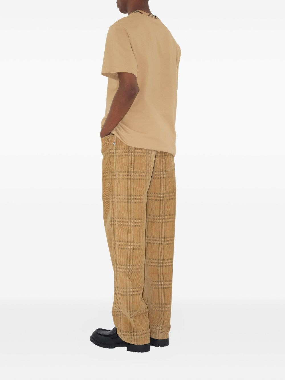 Sand Ip Check trousers - 2