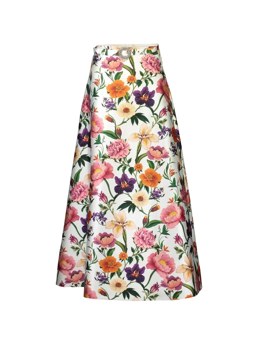 Bellamy floral-print maxi skirt - 1