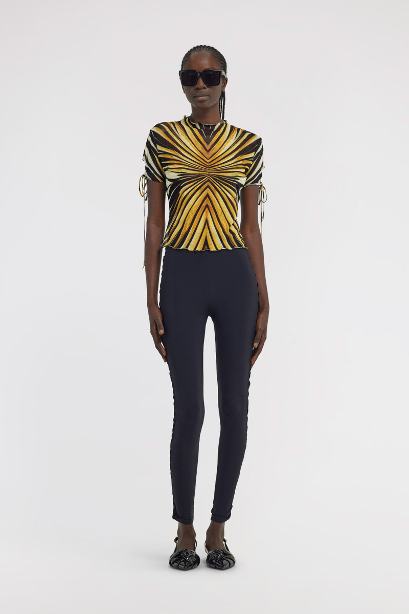 Roberto Cavalli Ray Of Gold Print T-shirt outlook