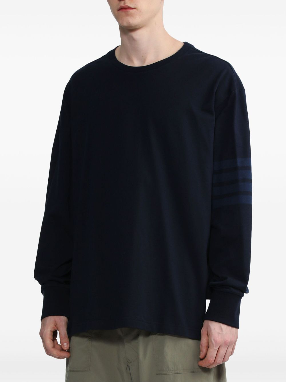 tonal 4-Bar rugby T-shirt - 3