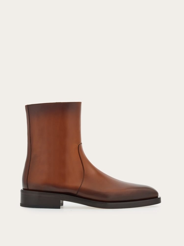DUAL TONE ANKLE BOOT - 1