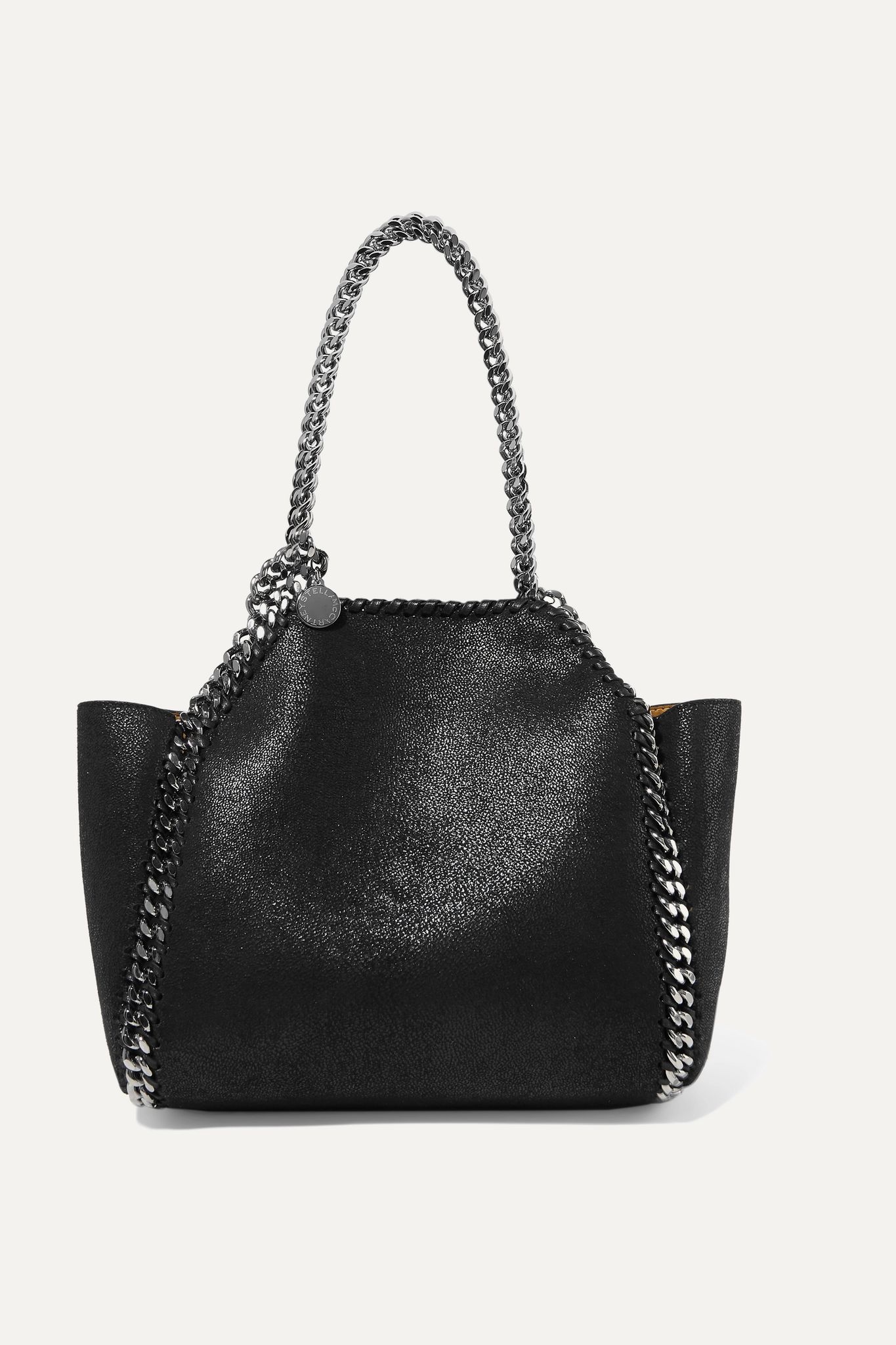 The Falabella mini reversible faux brushed-leather tote - 1