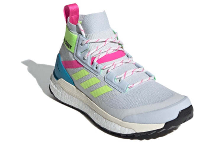 (WMNS) adidas Terrex Free Hiker Primeblue 'Halo Blue Yellow Screaming Pink' FY7336 - 3