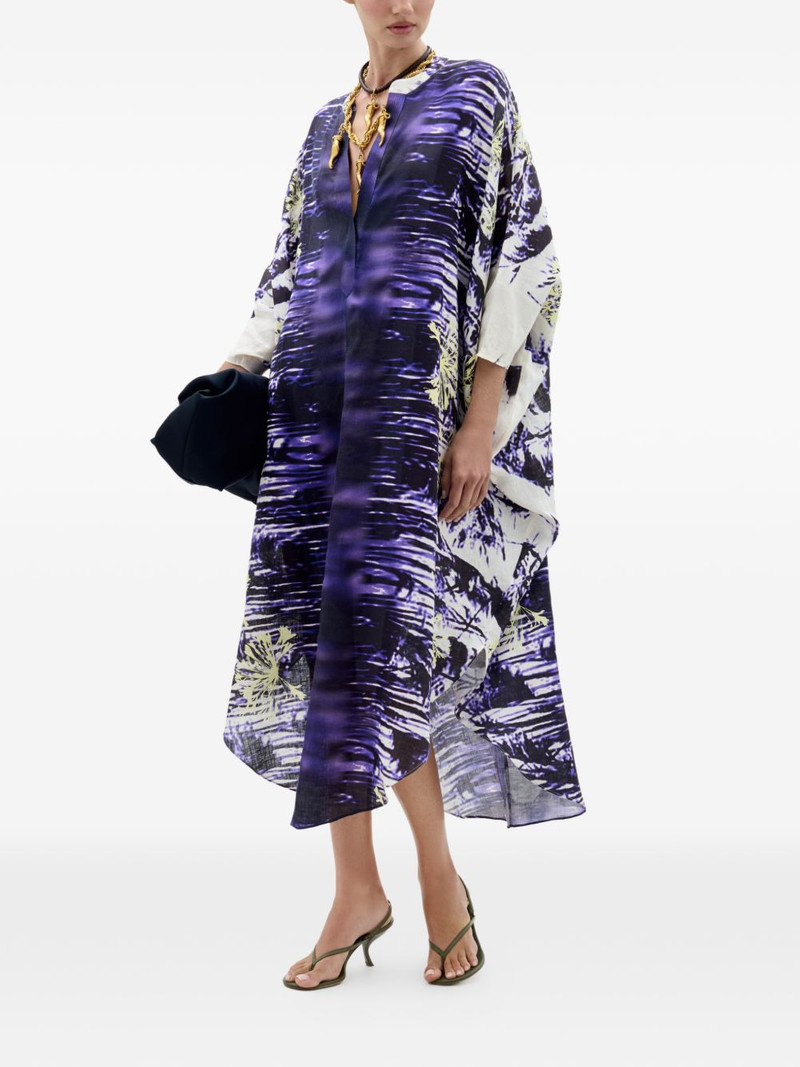 SILVIA TCHERASSI Ilse printed midi dress outlook