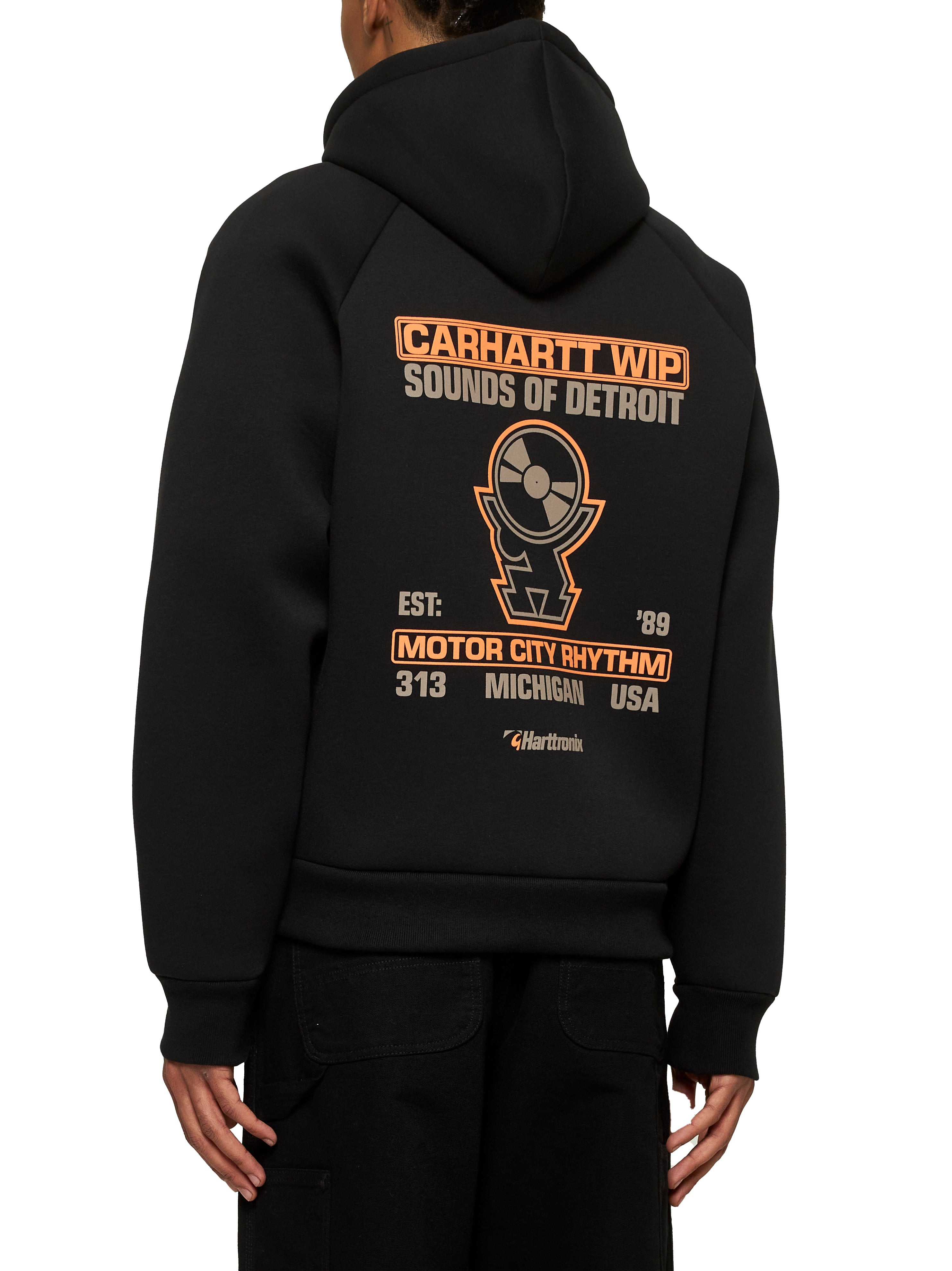 Black Harttronix Car-Lux jacket - 4