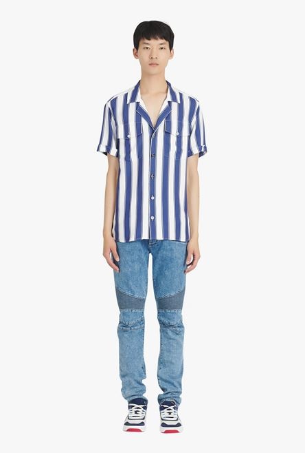 HIGH SUMMER CAPSULE - “Gitane” blue and white striped shirt - 4