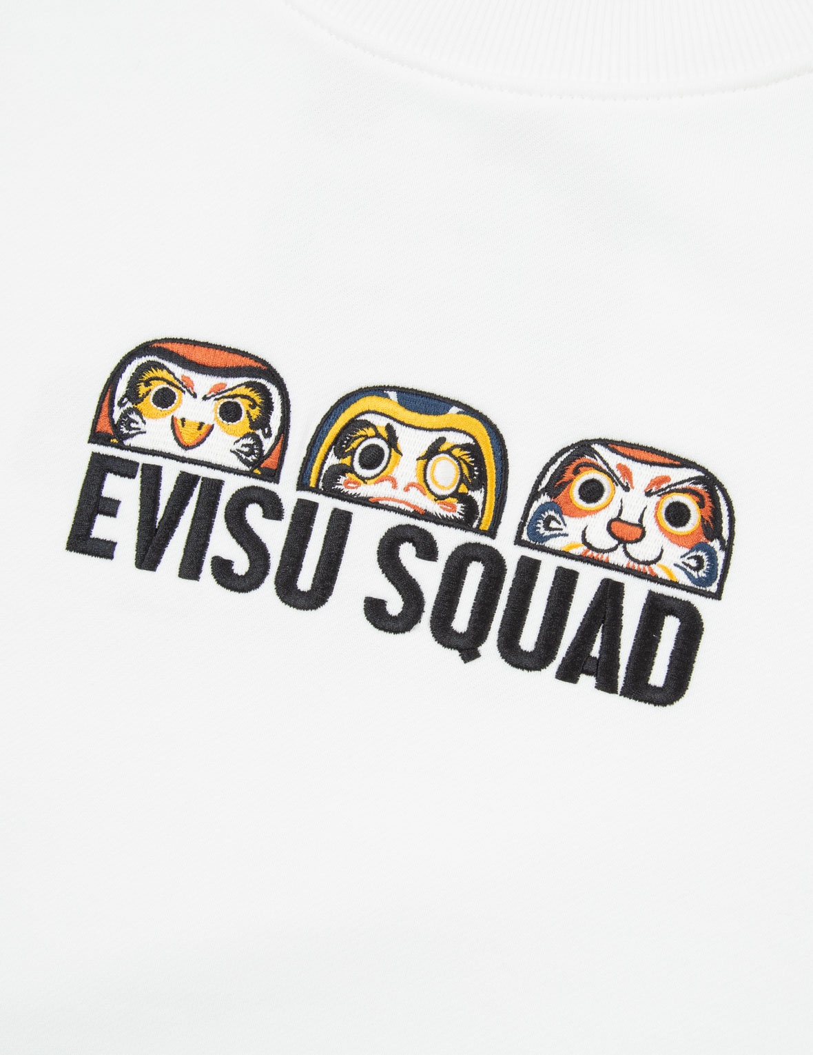 EVISU SQUAD DAICOCK PRINT SWEATSHIRT - 7