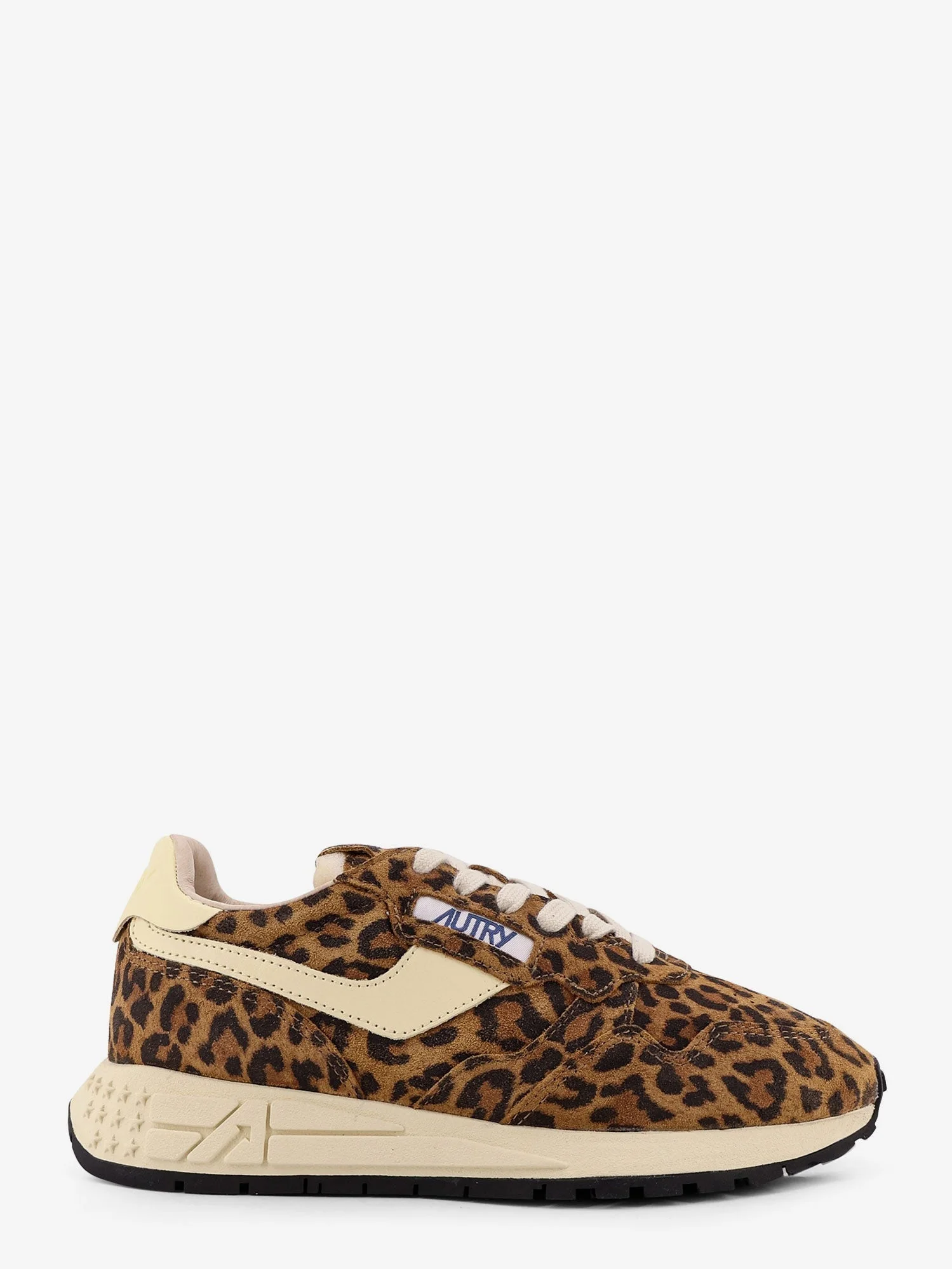 Autry Reelwind Low Animal Print Suede Sneakers - 1