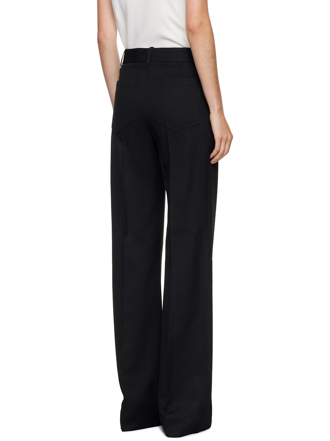 Black Alina Tailored Trousers - 3