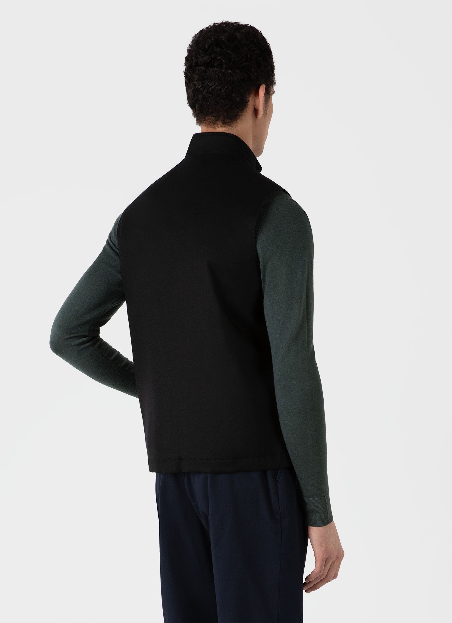 Insulated Wool Gilet - 5