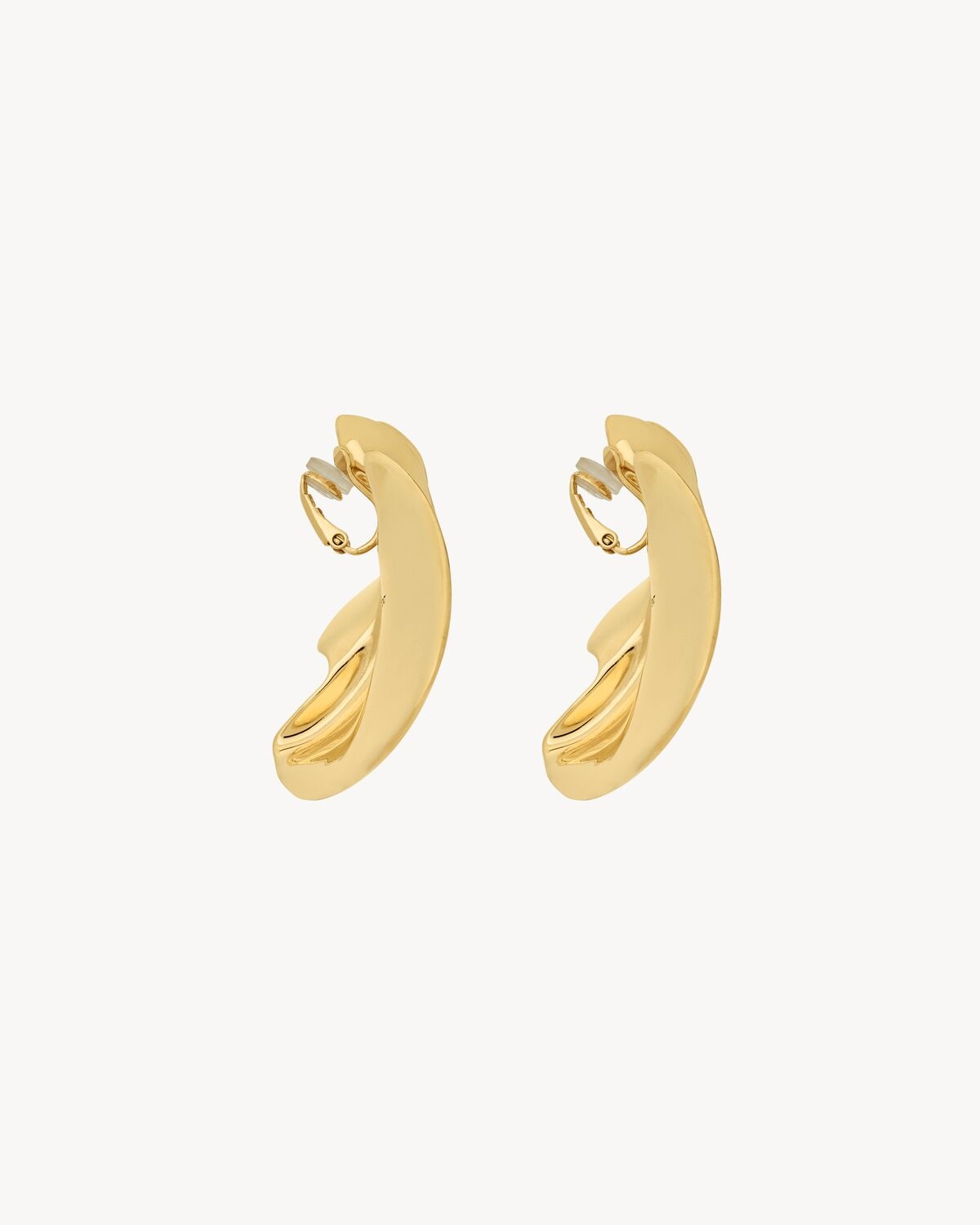 PETAL EARRINGS IN METAL - 3