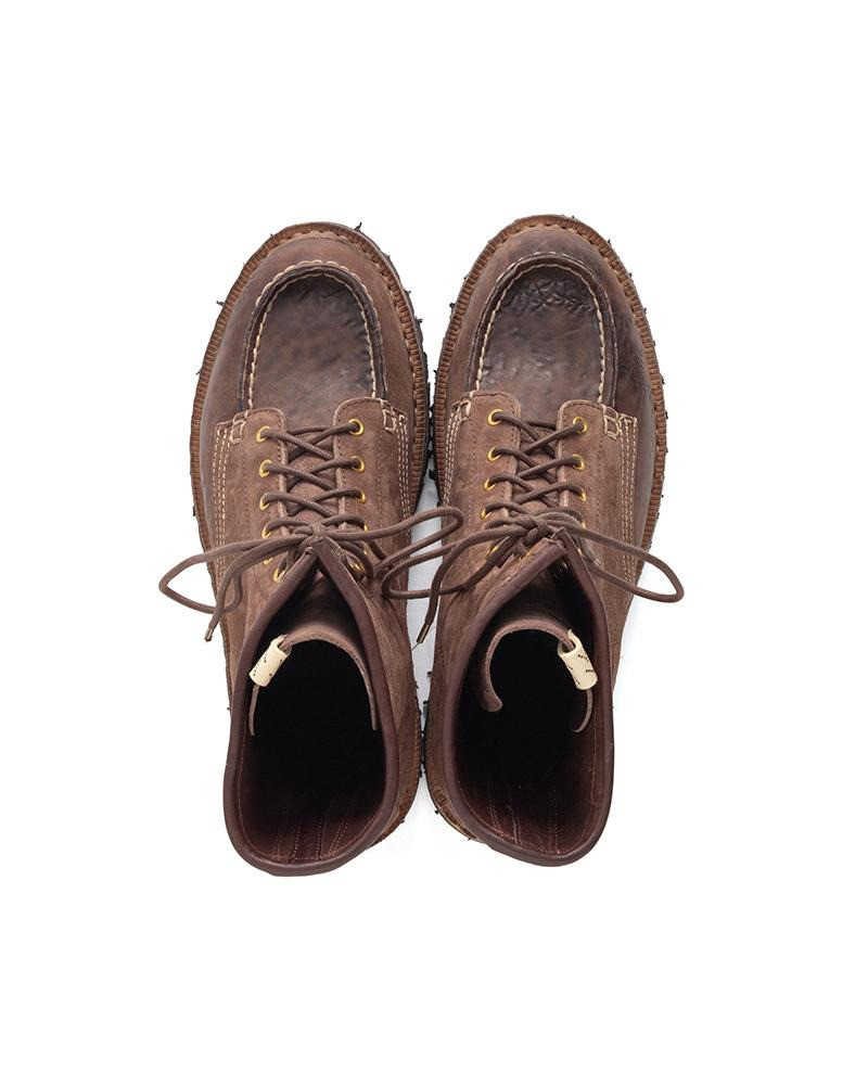 visvim SCOUT MOC BOOTS-FOLK DK.BROWN outlook