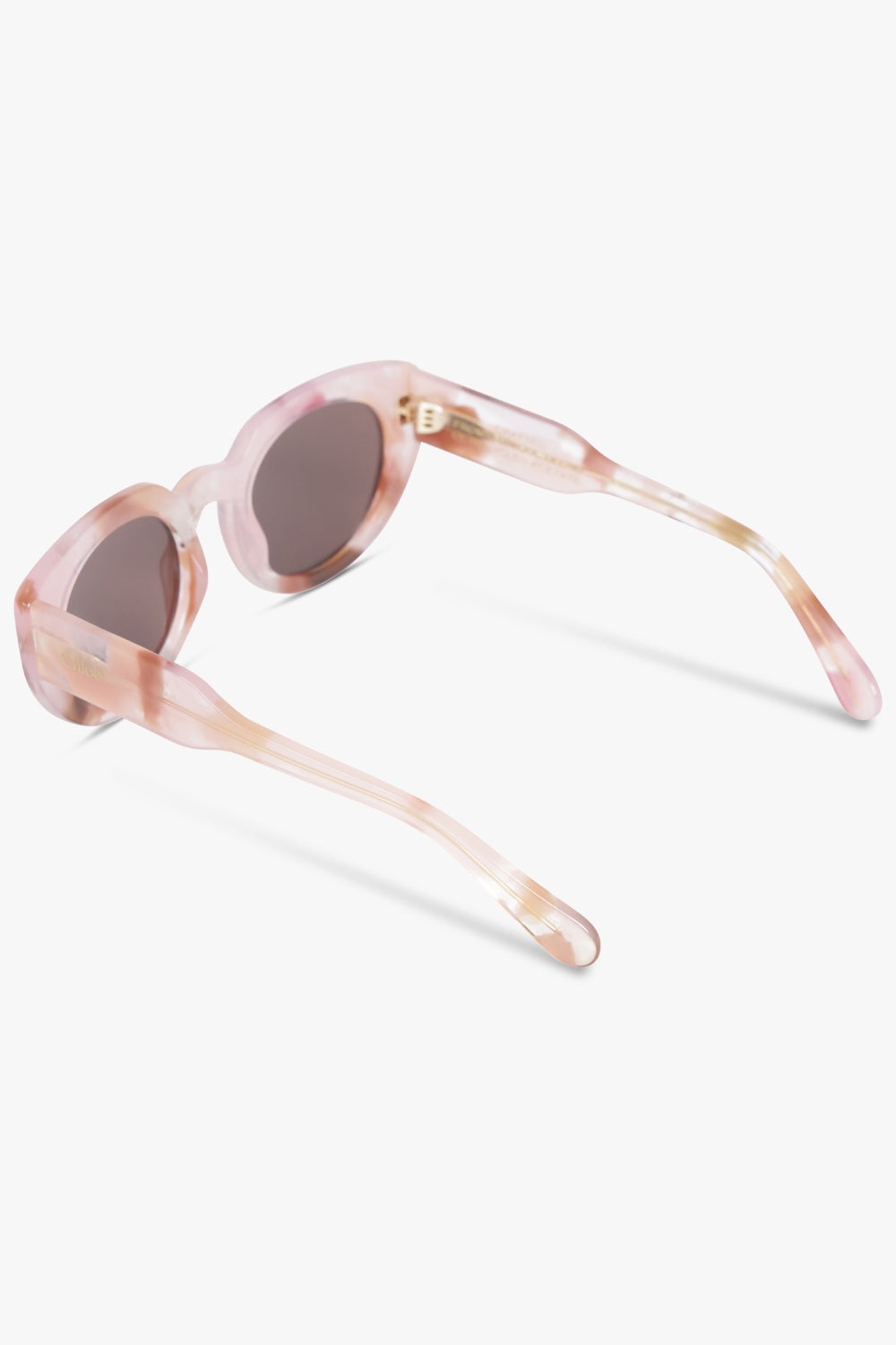 CHO311S ROUNDED SUNGLASSES | PINK/BLACK - 3