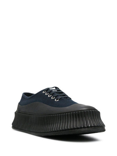 Jil Sander lace-up low-top sneakers outlook