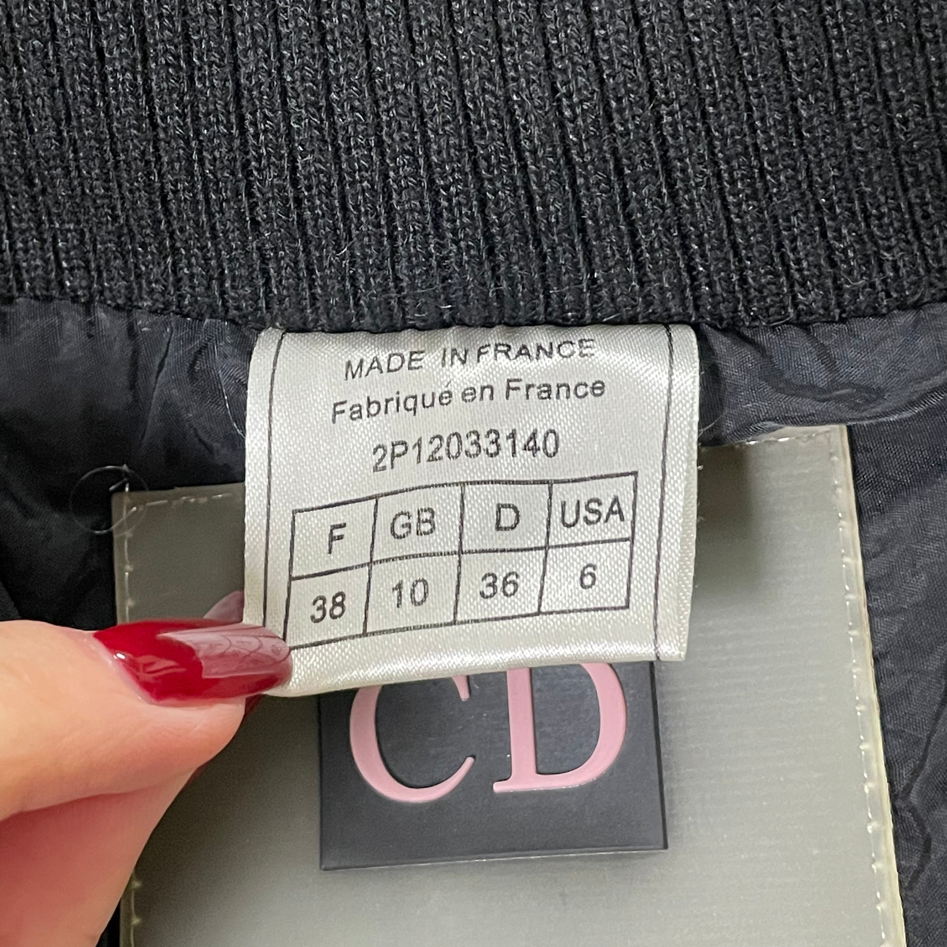 CHRISTIAN DIOR Fall Winter 2002 Fur Blouson Jacket - 6