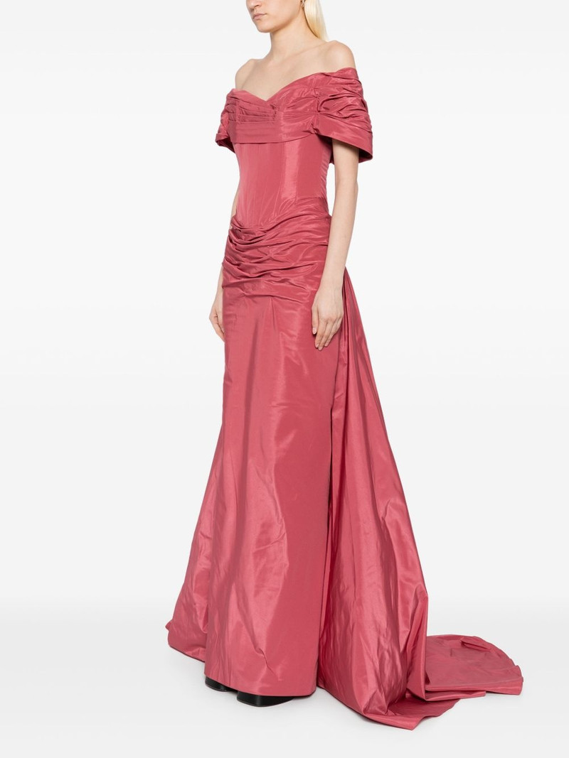 ruched gown 3
