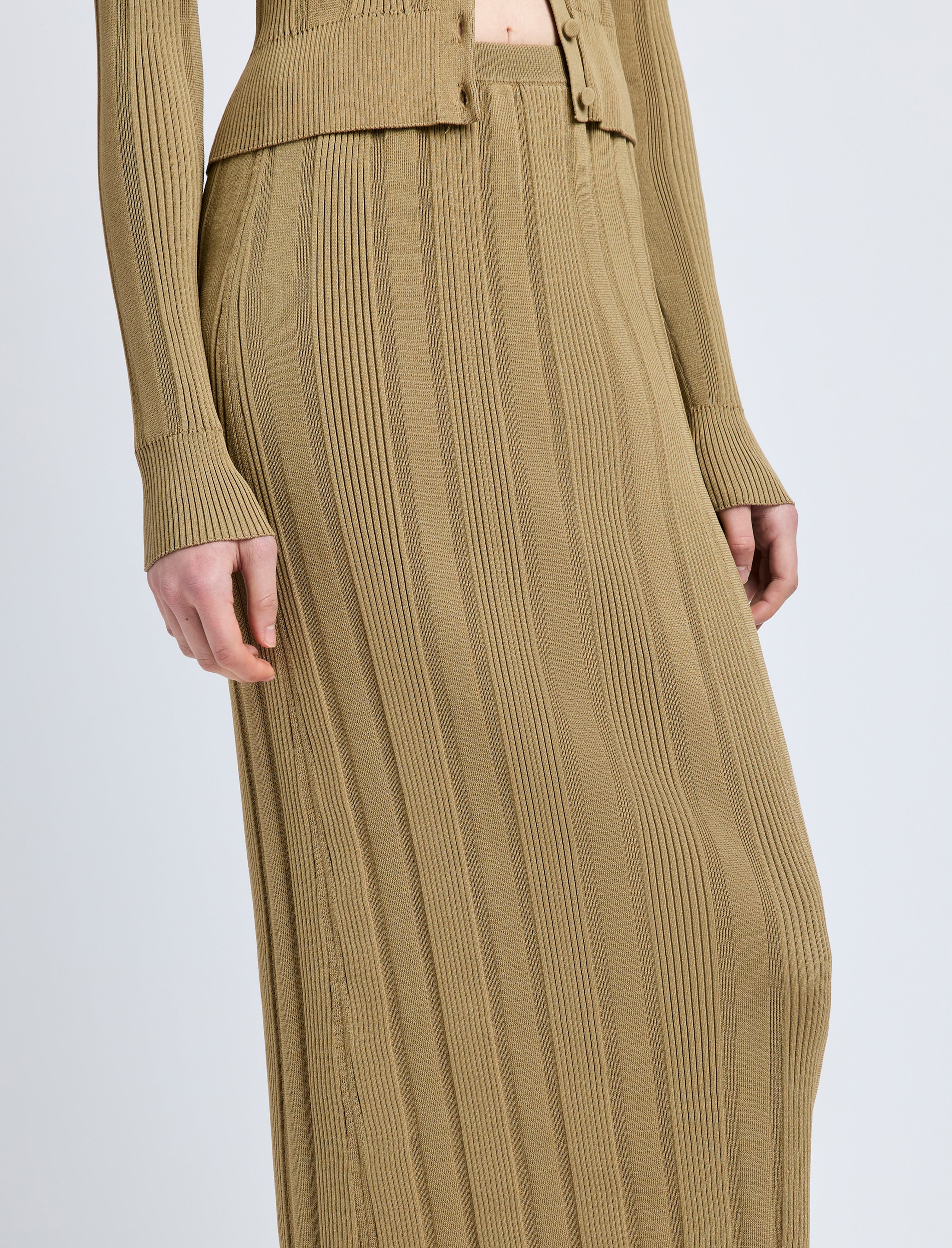 Ryanne Skirt in Column Rib - 5