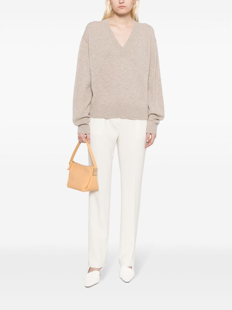 Theory slim-cut tailored trousers outlook