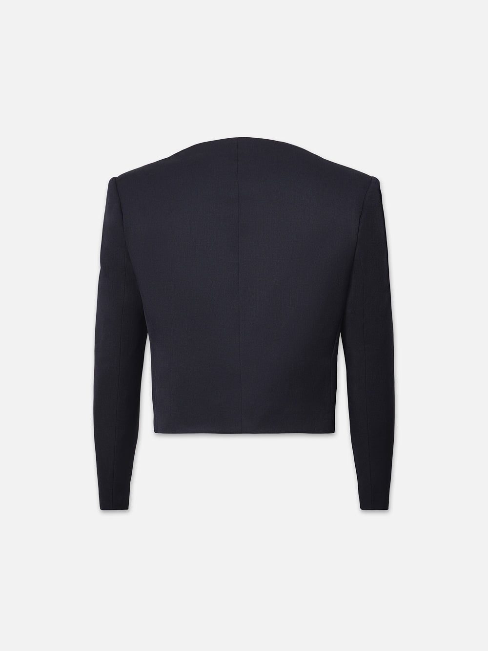 Button Front Jacket in Navy - 4