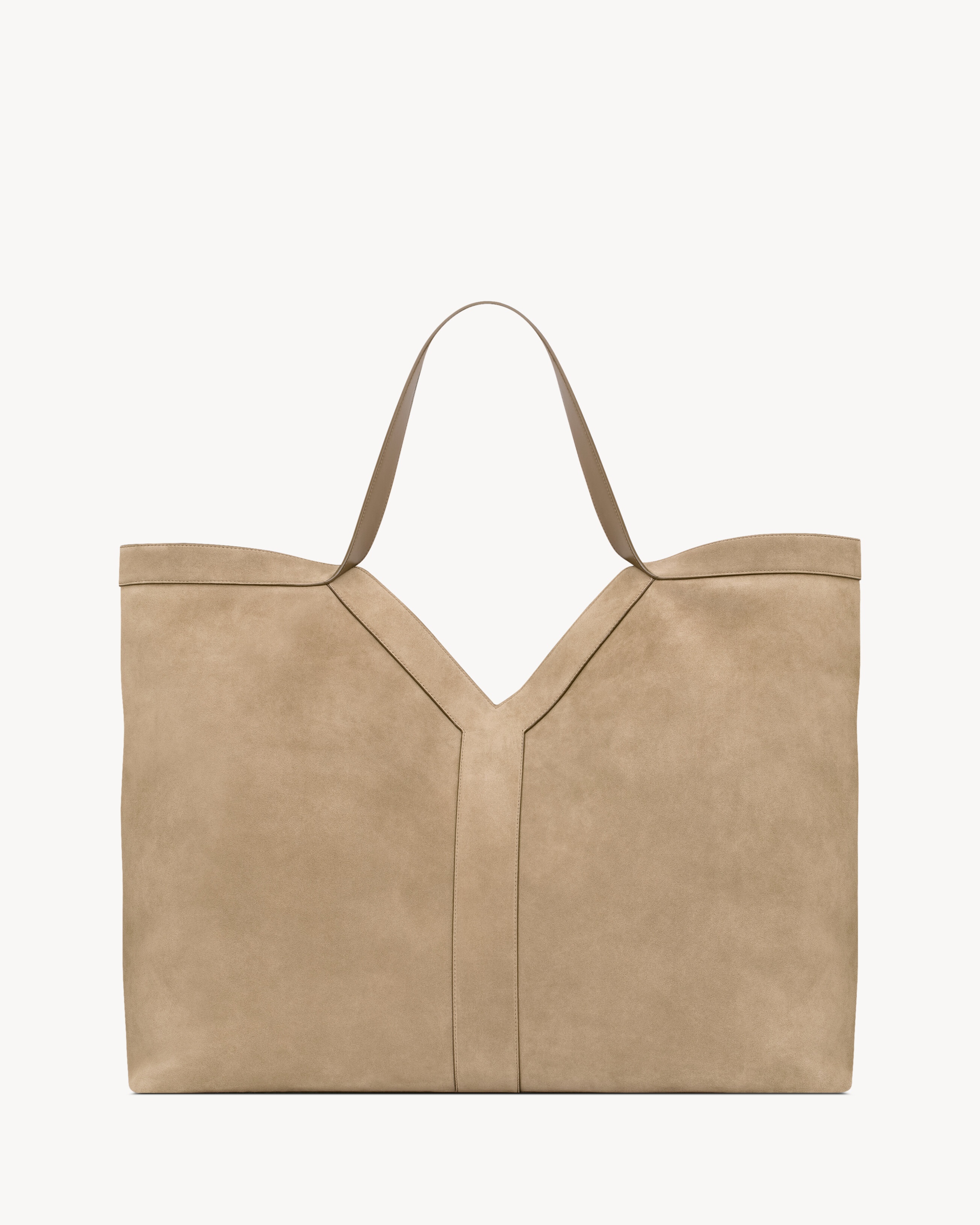Y LARGE TOTE IN SUEDE - 2