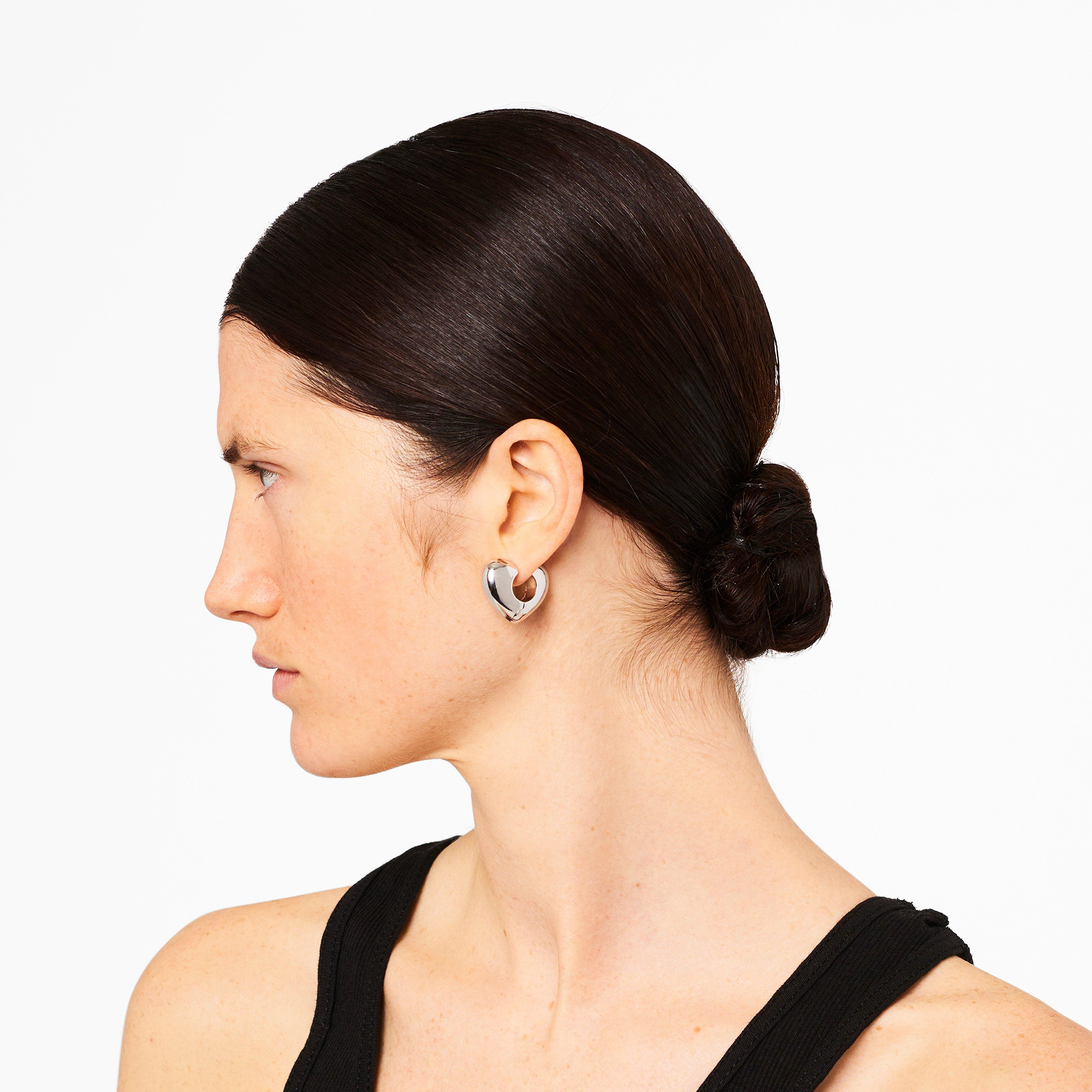 THE CHARMED BUBBLE HEART HOOPS - 2