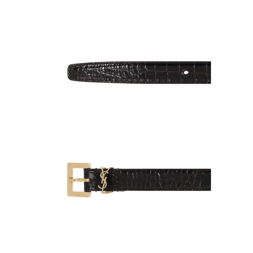 Saint Laurent Brown Belts Women - 2