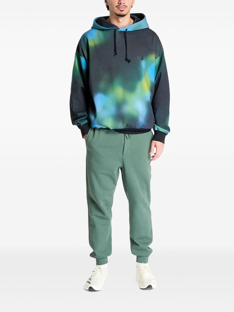 Y-3 cuffed french-terry track pants outlook