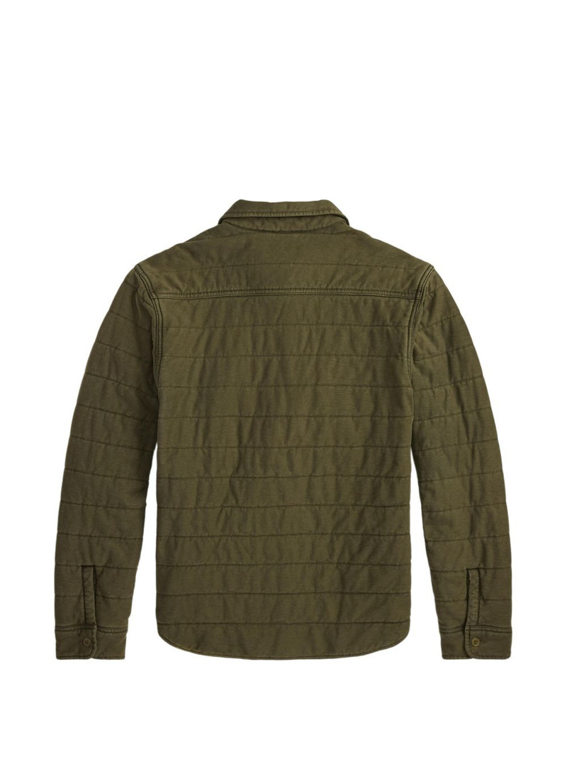 RRL by Ralph Lauren quilted-pattern shirt outlook