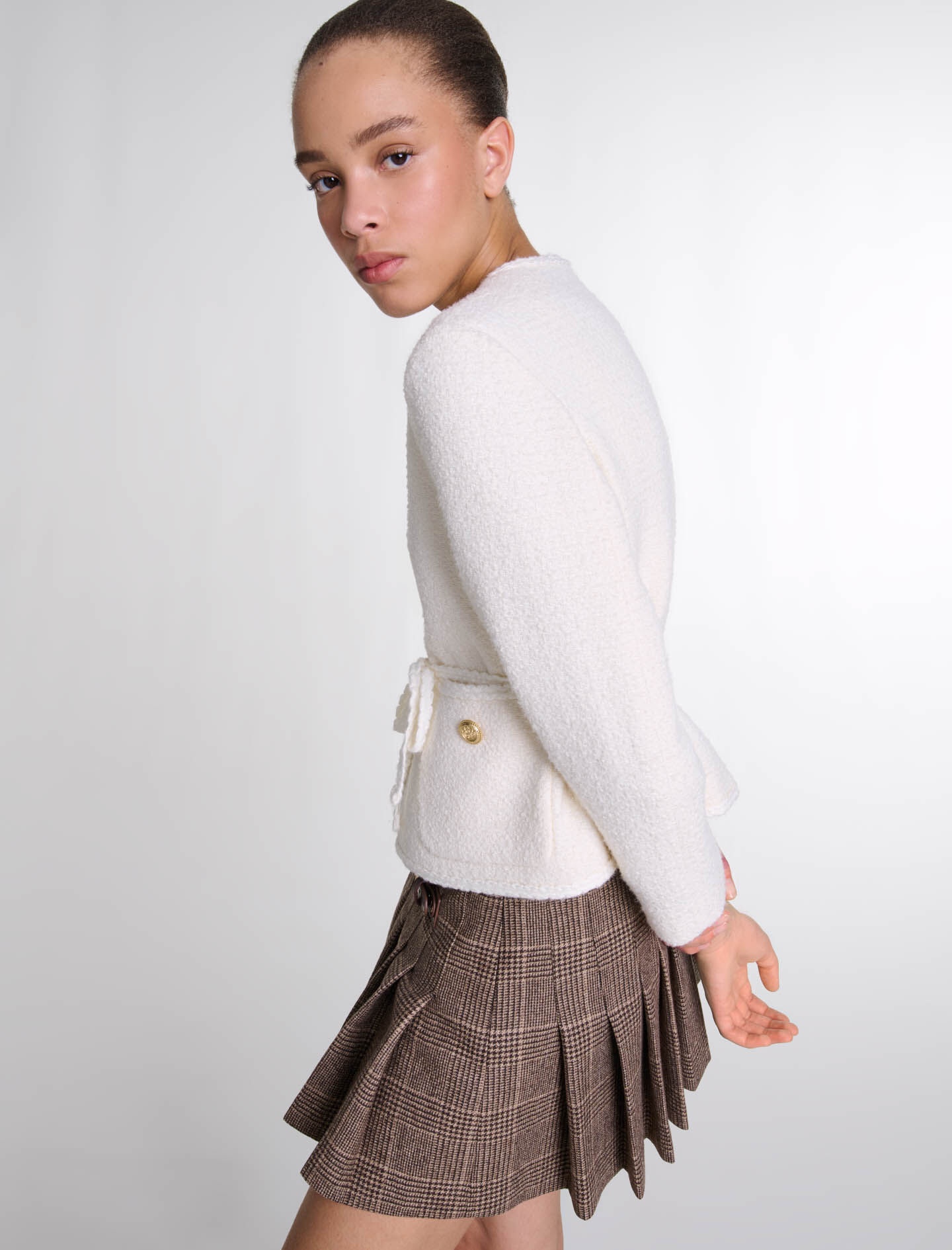 Belted jacket - 8