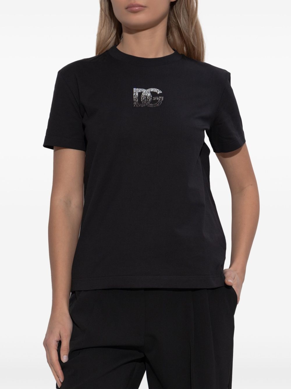 logo-appliqué T-shirt - 3