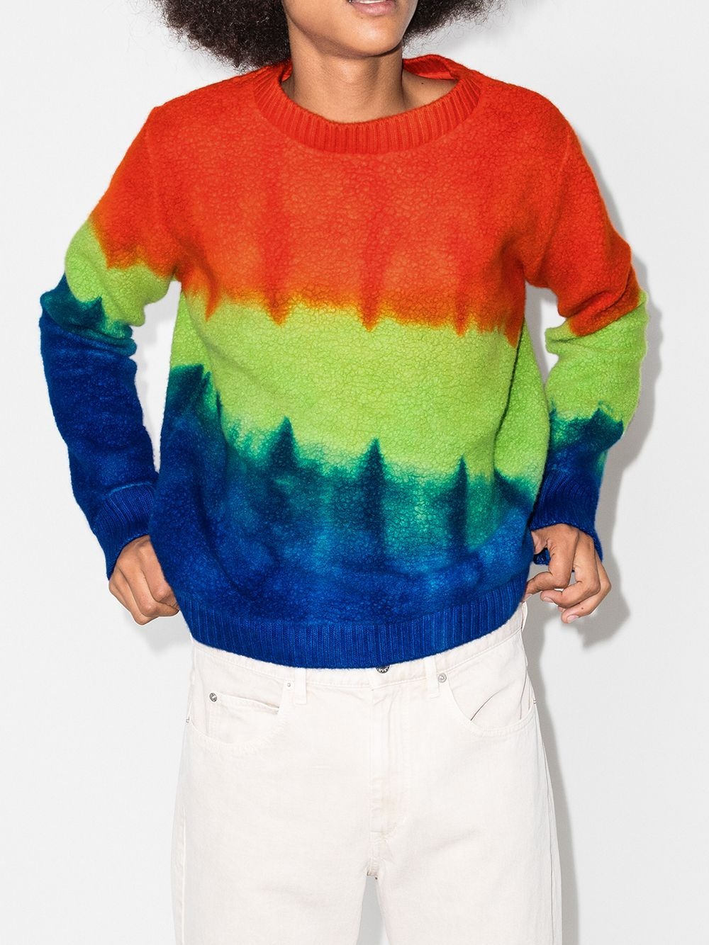 Sherpa dye crew neck jumper - 2