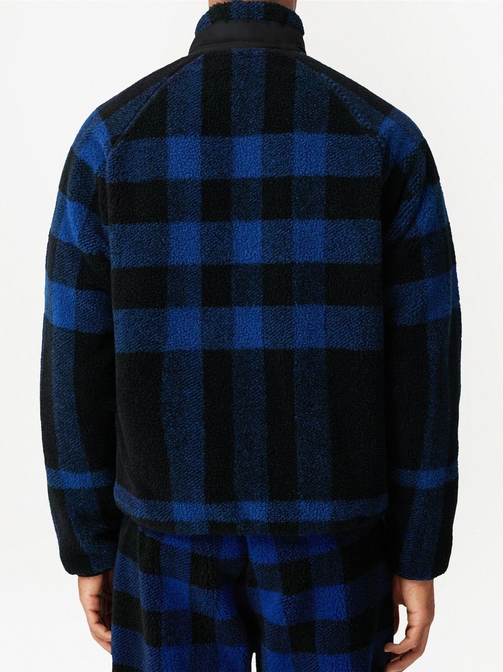 Exploded Check fleece jacket - 4