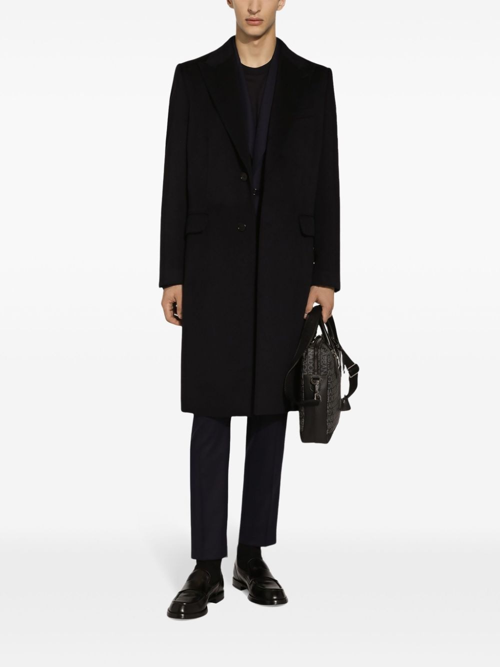 straight-leg virgin-wool trousers - 3