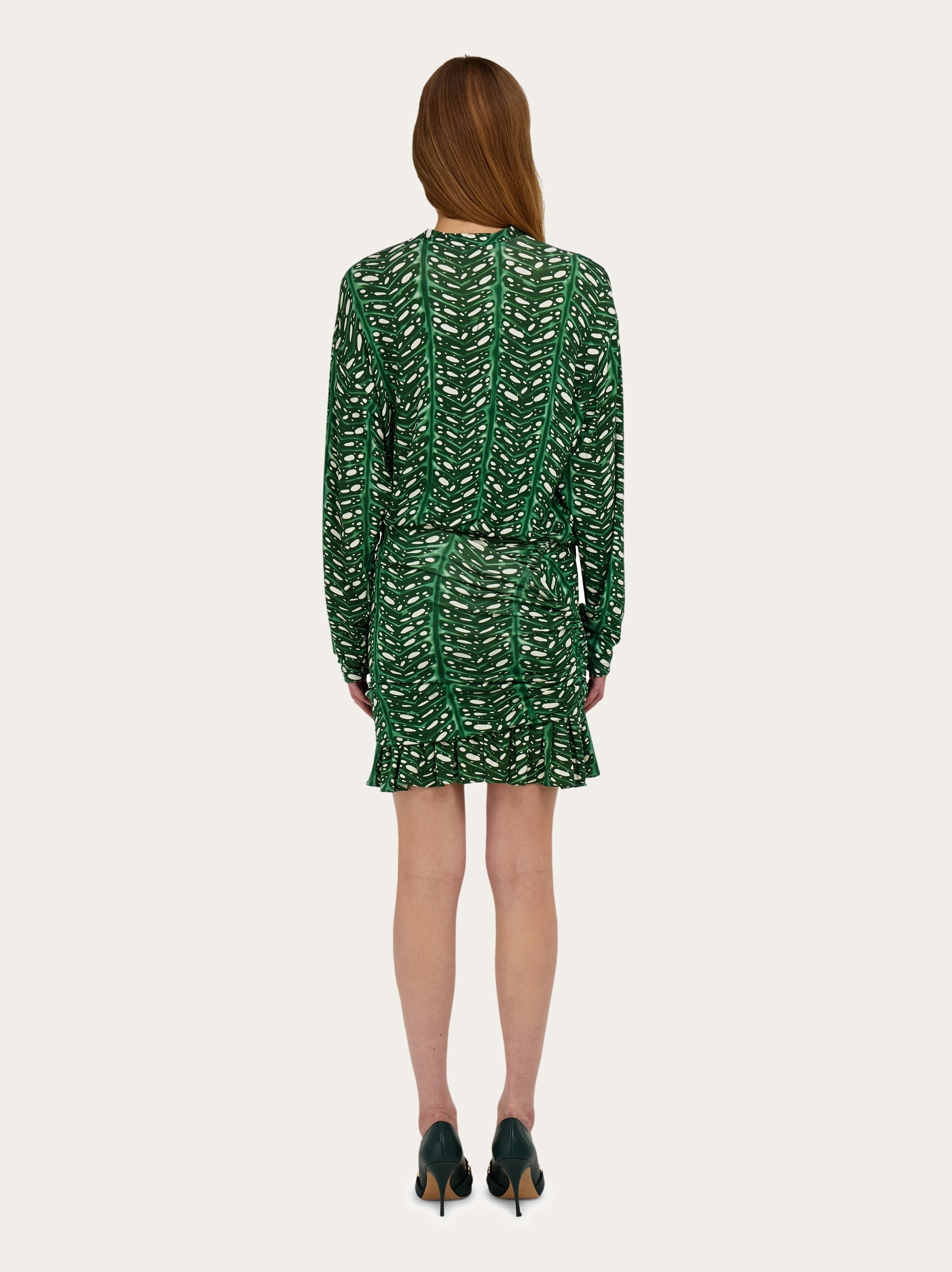 Mini dress with drape detail - 4