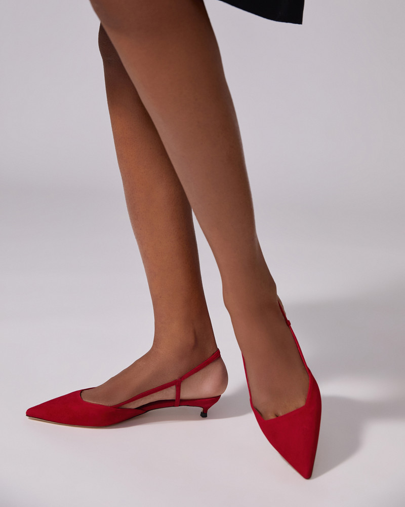 Slingback Kitten Heels 3