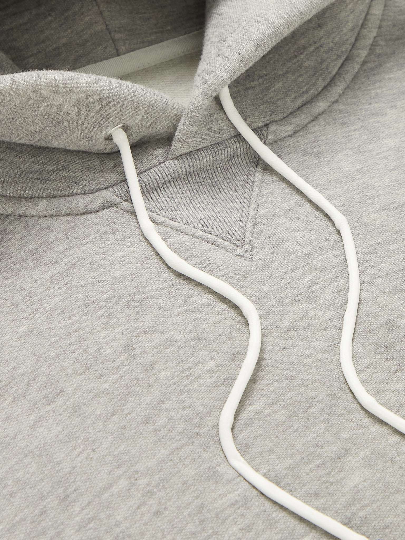 Nylon-Trimmed Cotton-Blend Jersey Hoodie - 5