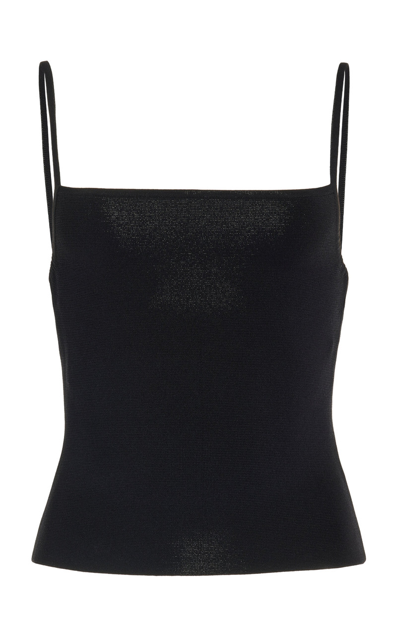 Square Tank Top black 1