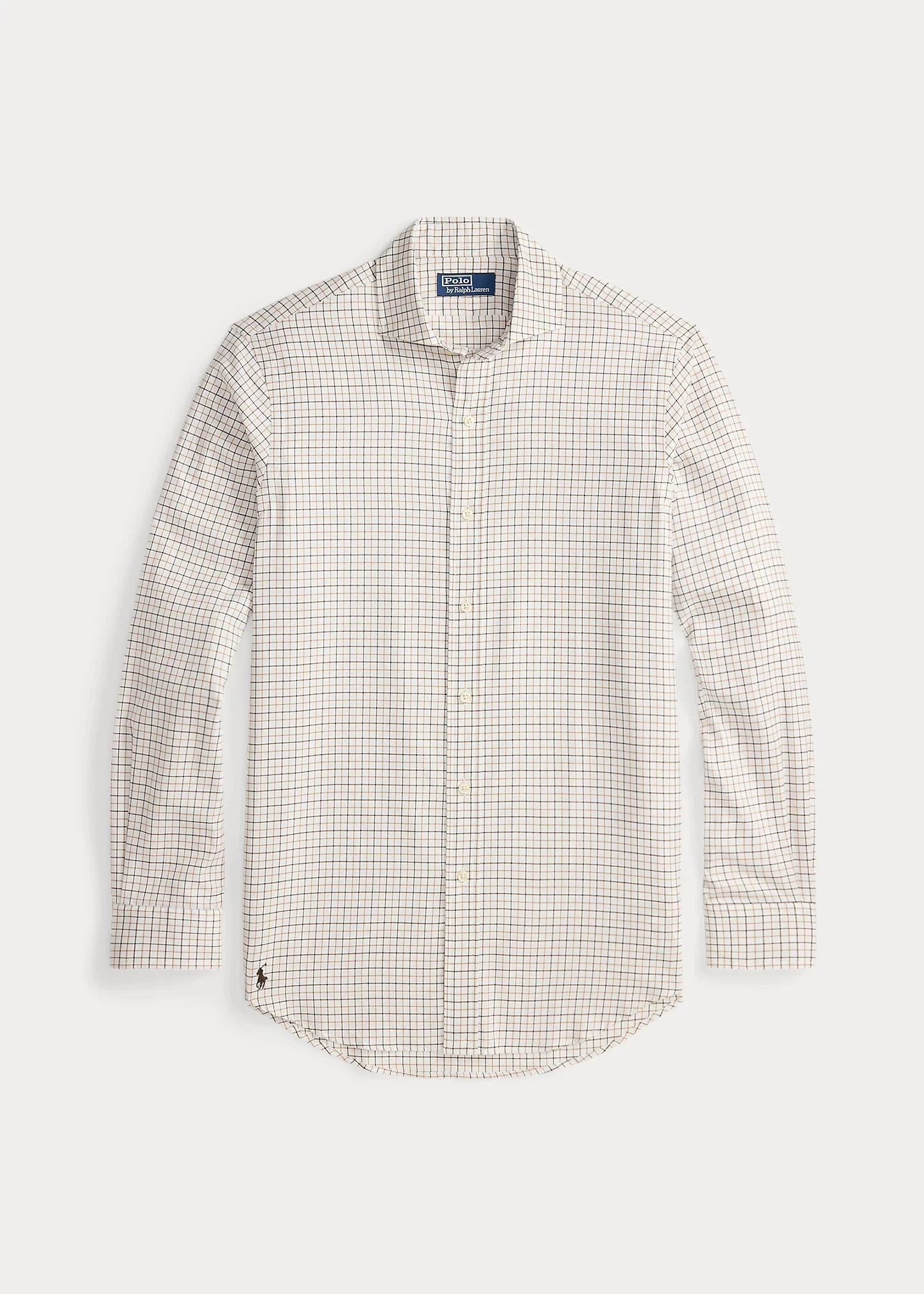 Classic Fit Tattersall Twill Shirt - 1