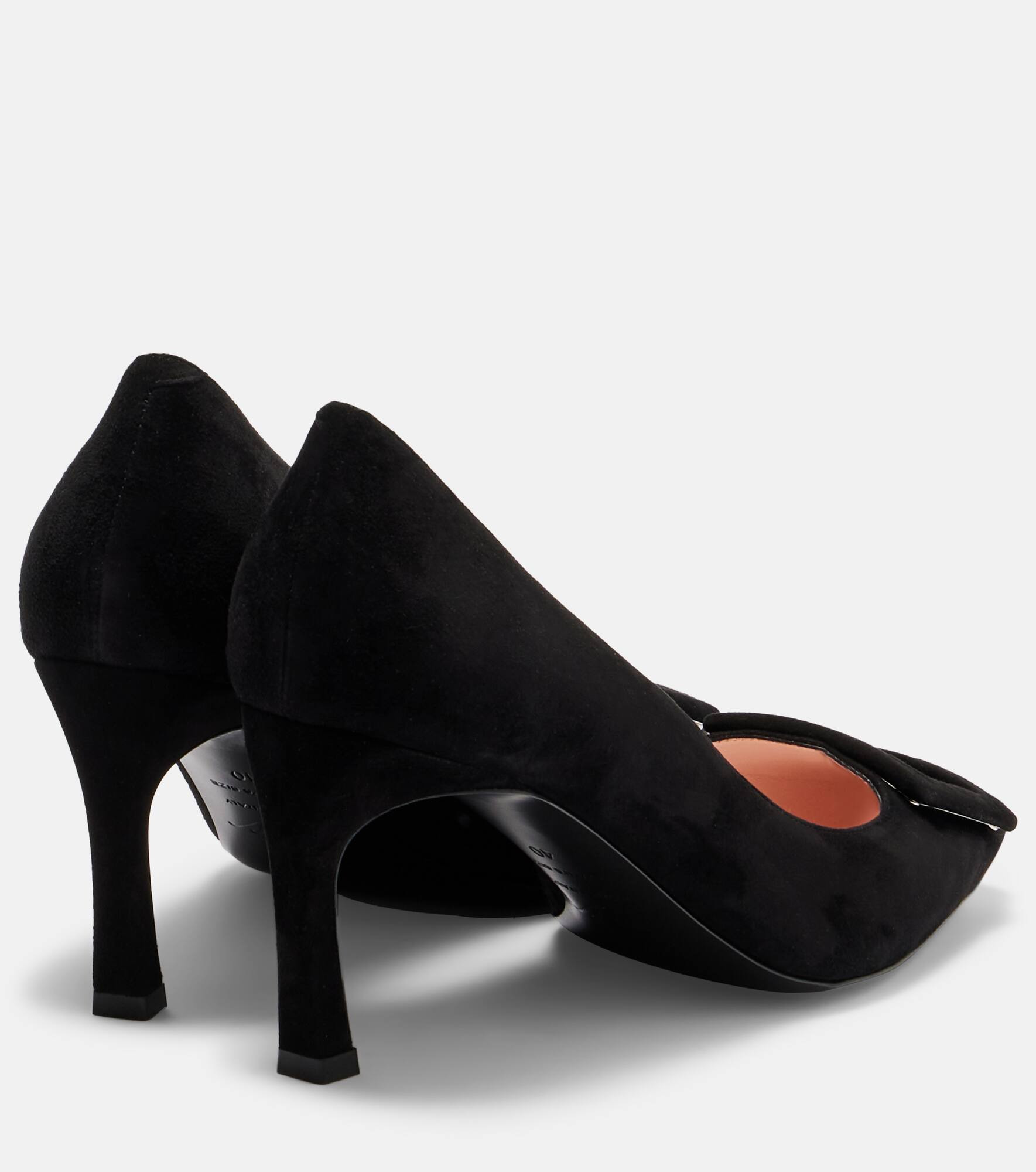 Trompette 70 suede pumps - 2