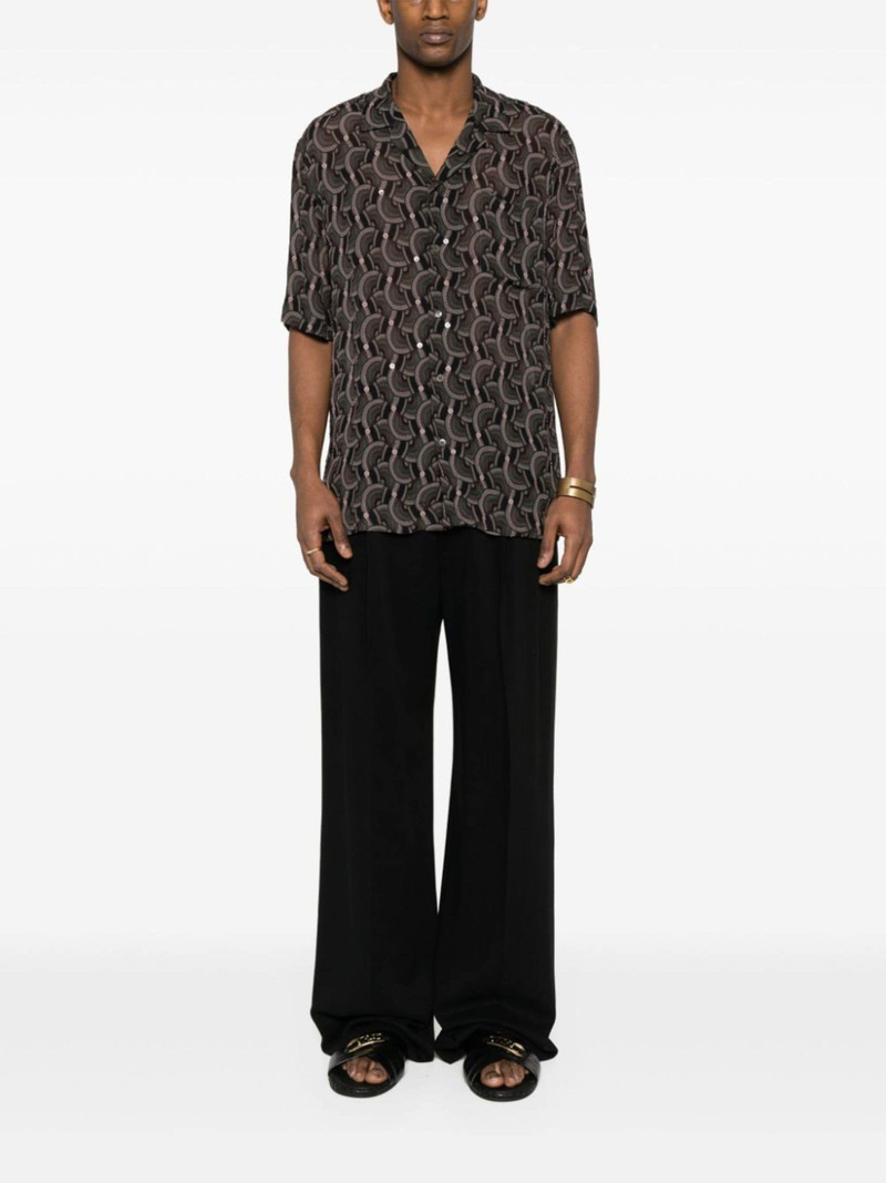 Dries Van Noten sequins and bead embellished shirt outlook