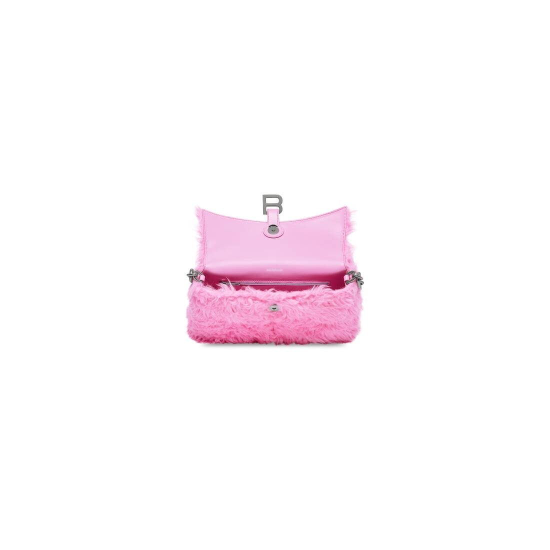 Women's Downtown Xs Shoulder Bag With Chain Fake Fur in Pink - 8