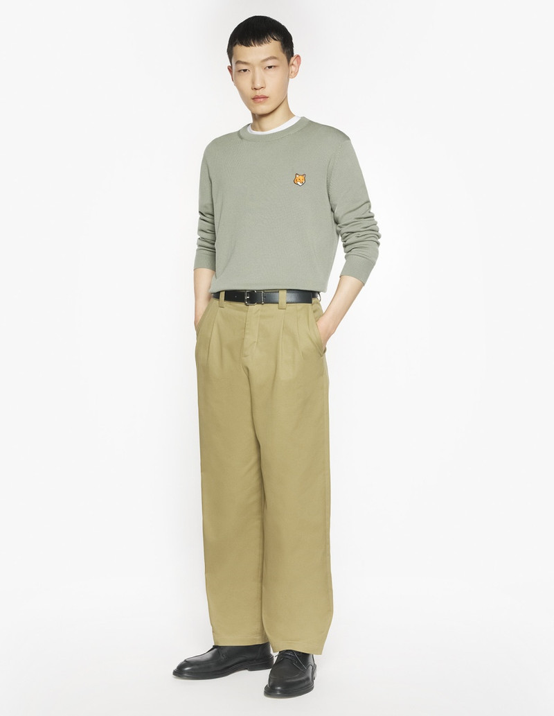 Maison Kitsuné FOX HEAD MERINO REGULAR JUMPER outlook