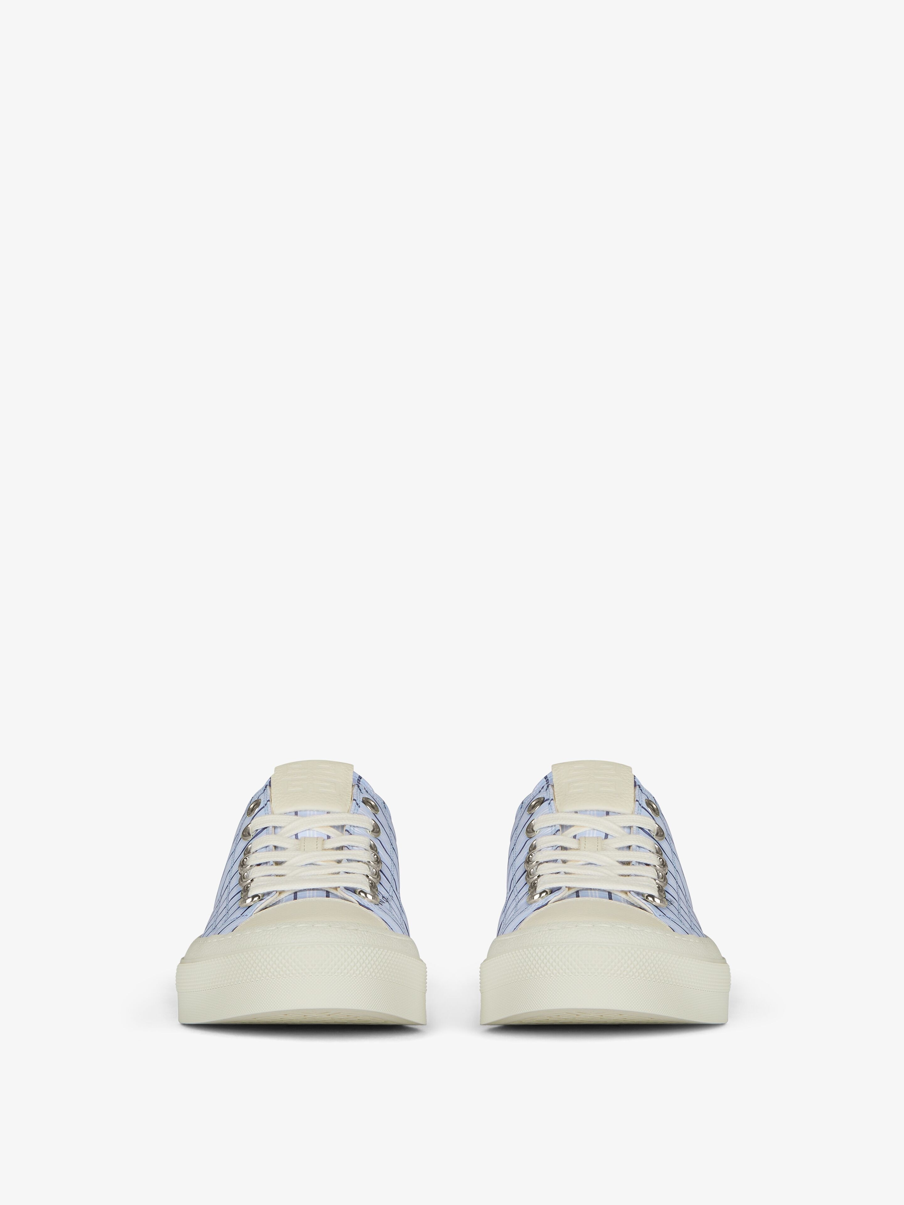 CITY SNEAKERS IN COTTON CANVAS - 2