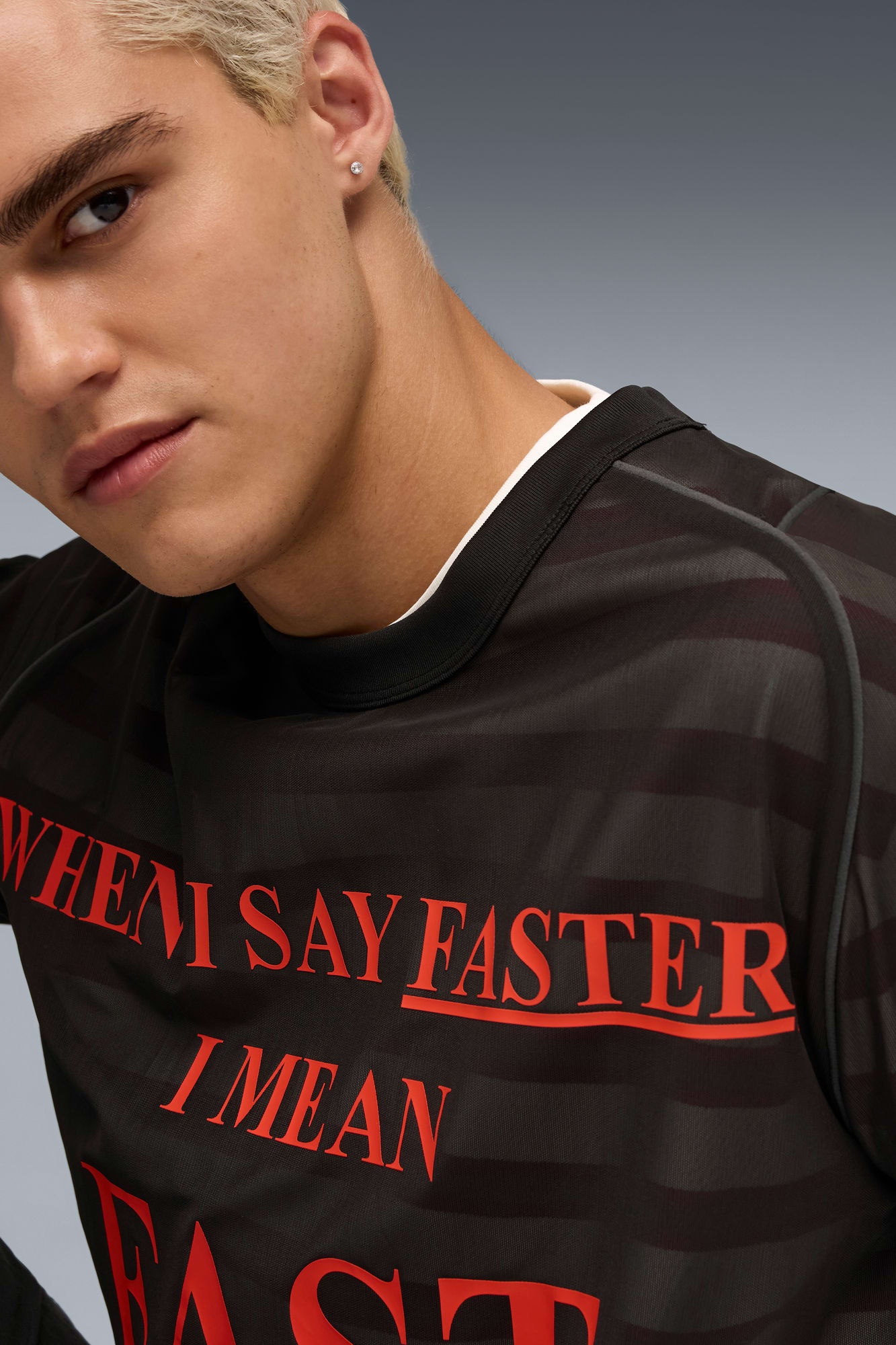 Nine To Five Mesh Top Unisex - 4