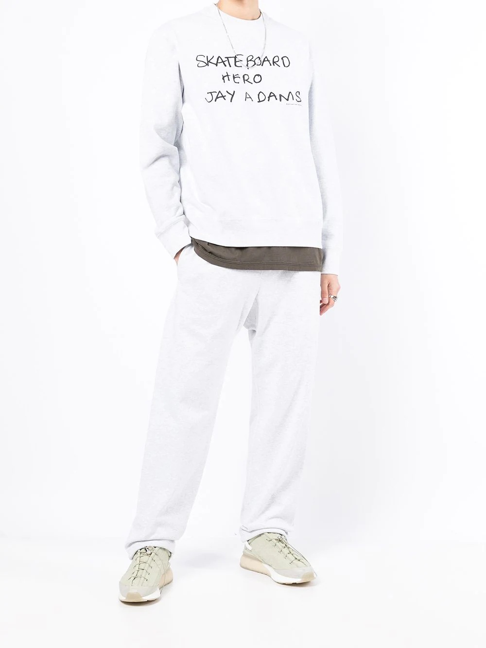 XTakahiromiyashita The Soloist X Mark Gonzales sweatshirt - 2