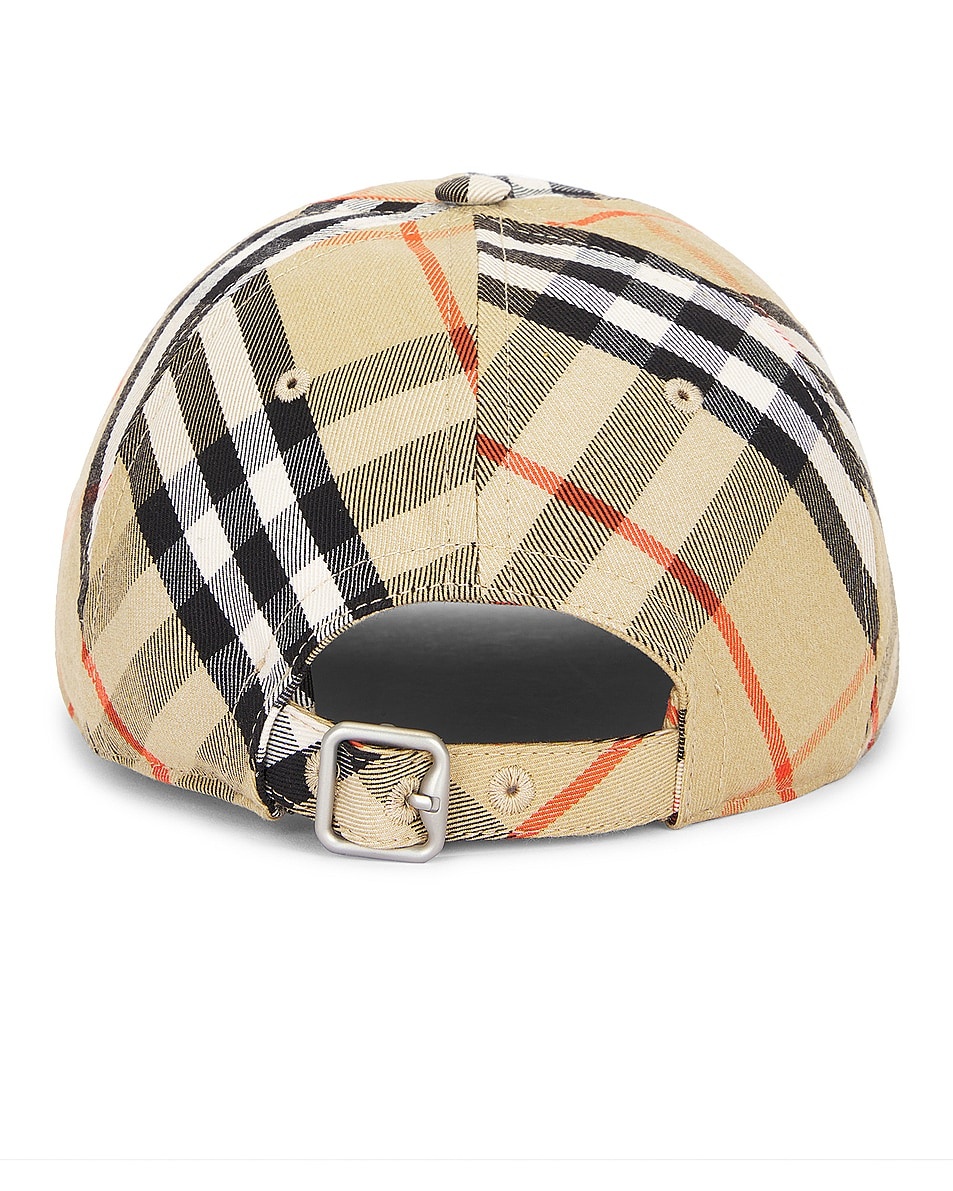 Burberry Bias Check Baseball Hat | forward | REVERSIBLE
