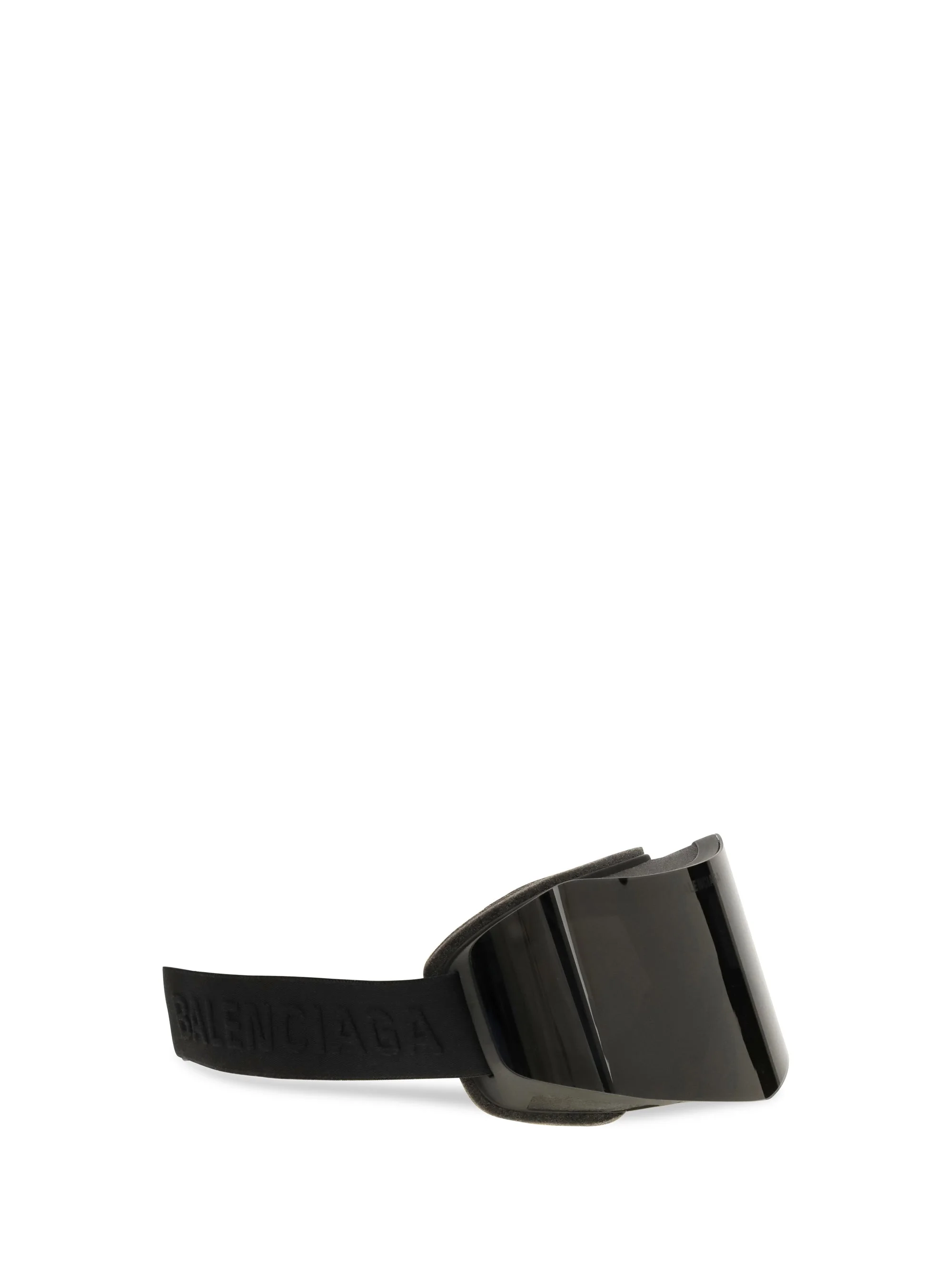 Balenciaga 794371T0003 Mirrored Polycarbonate Sunglasses — Black - 1