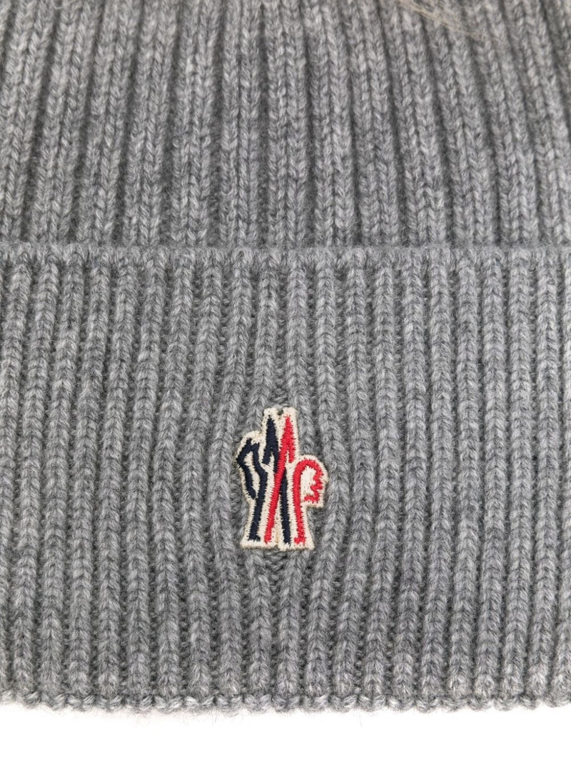 Moncler Grenoble pompom beanie hat outlook