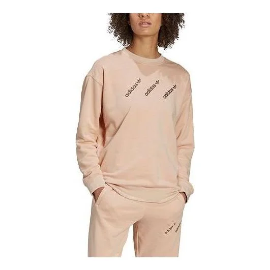 (WMNS) adidas Originals Crew Sweatshirt 'Pink' HM4867 - 1